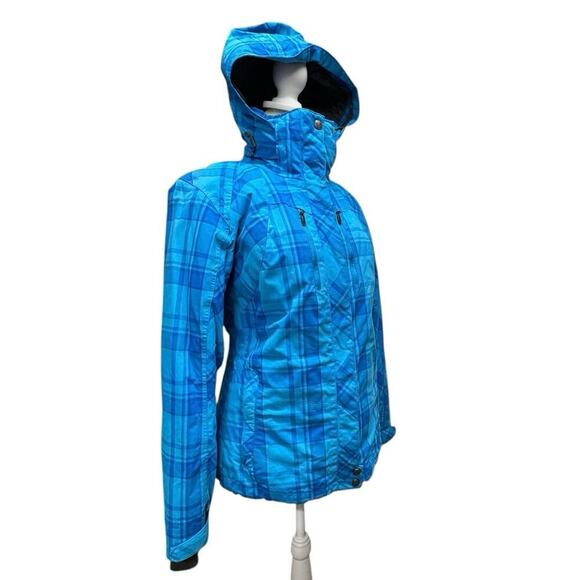 Columbia Blue Whirlibird™ V Interchange Jacket Zip Out Liner Venting Hood Size S - Picture 5 of 16